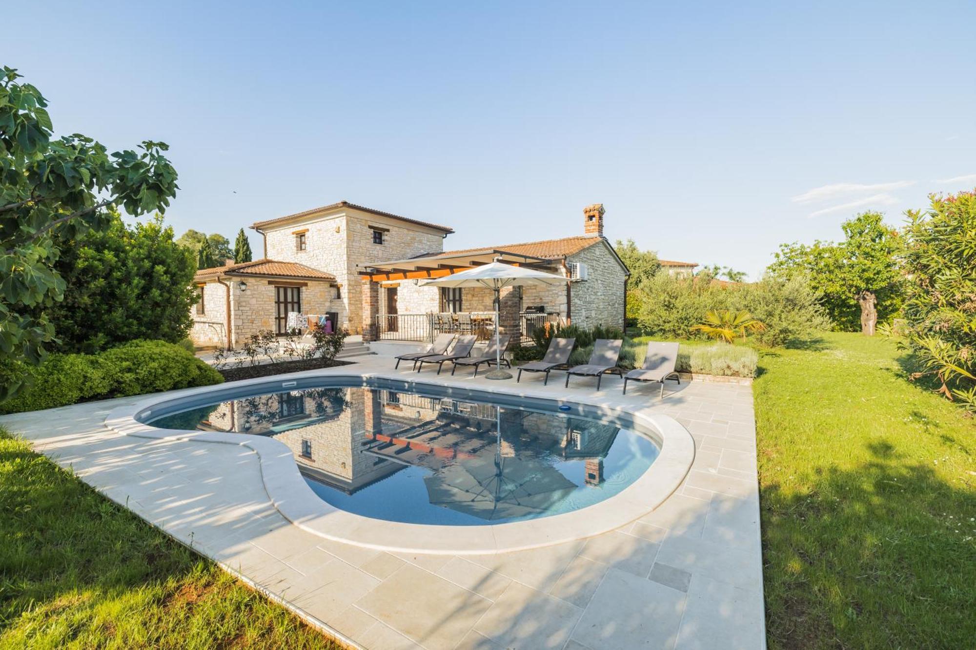 Villa Jurinea In Istrien Mit Pool Барат Экстерьер фото