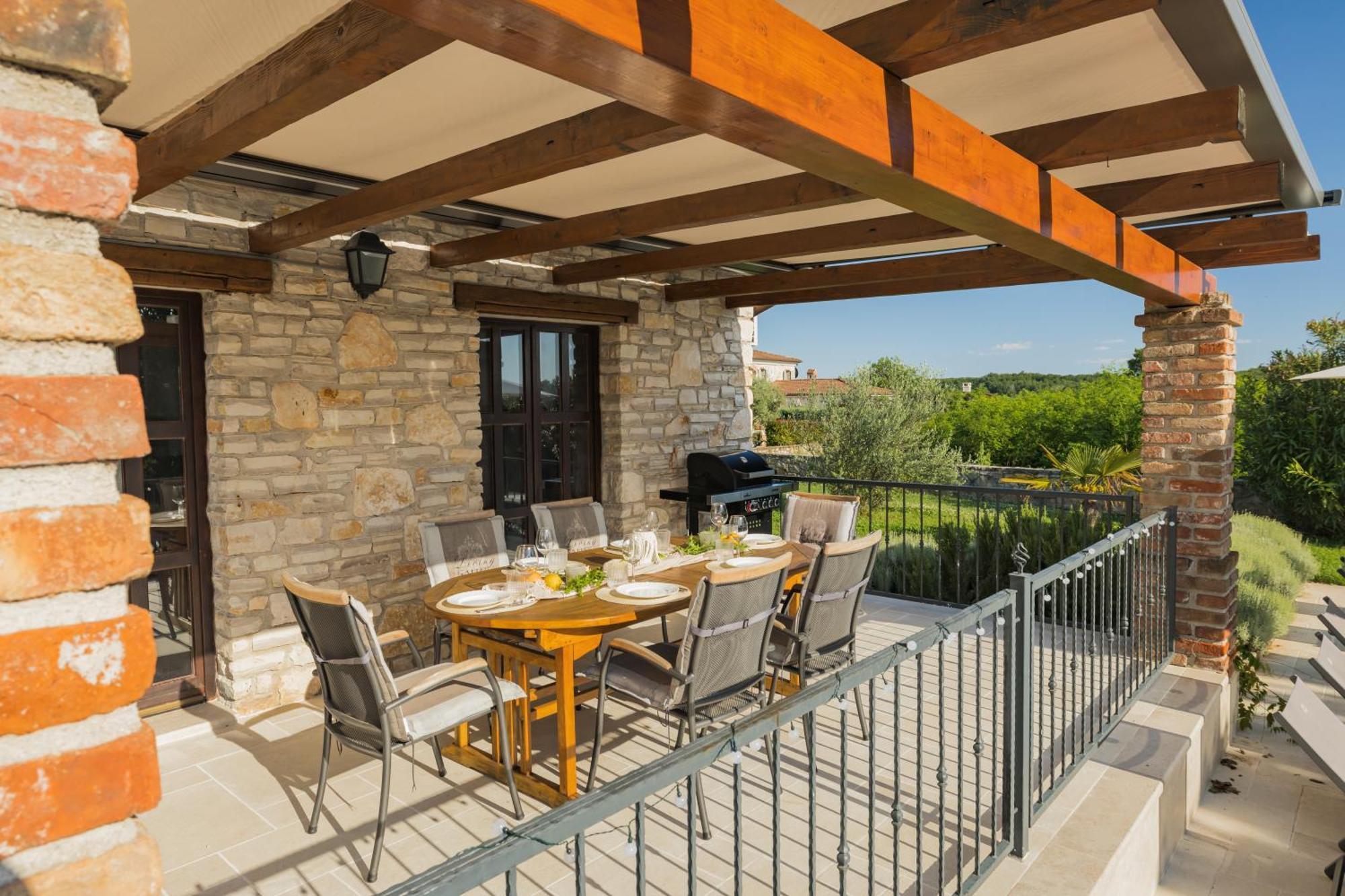 Villa Jurinea In Istrien Mit Pool Барат Экстерьер фото