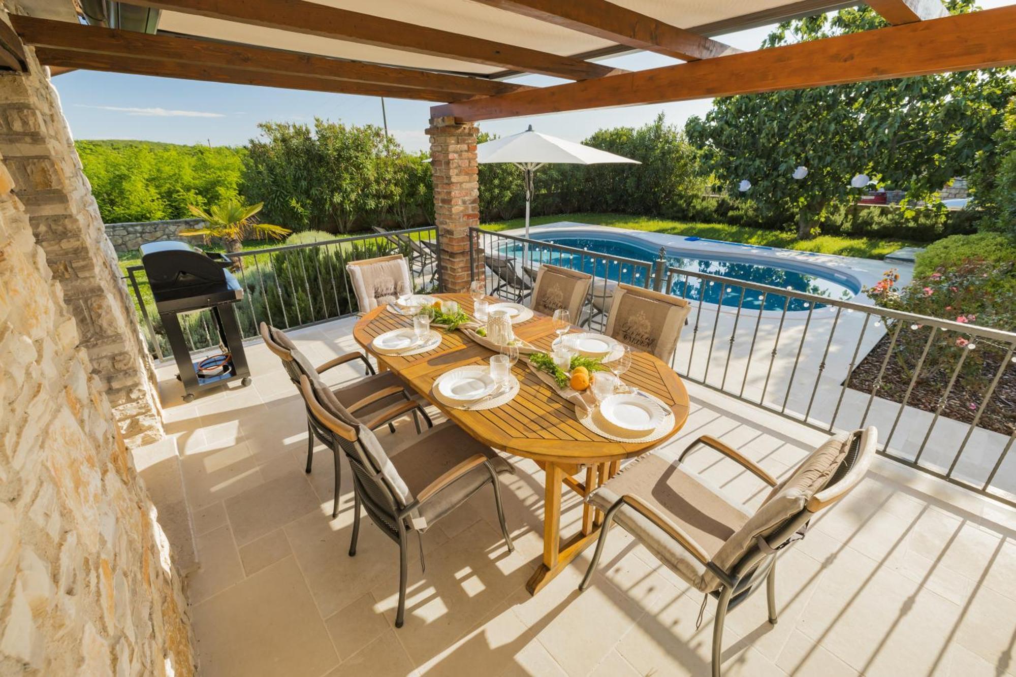 Villa Jurinea In Istrien Mit Pool Барат Экстерьер фото